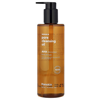 Hanskin, 모공 클렌징 오일, AHA, 300ml(10.14fl oz)