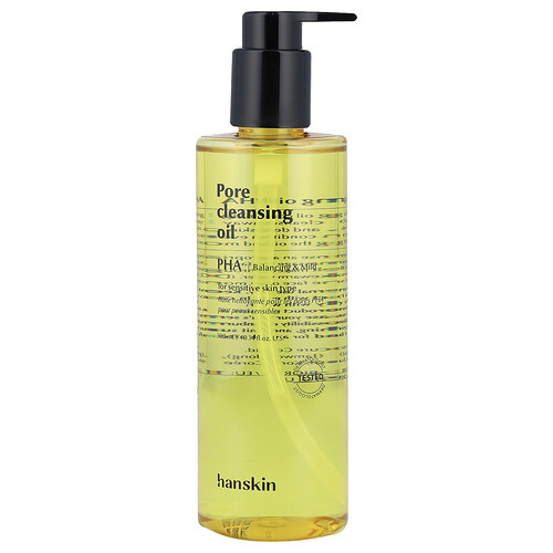 Hanskin, Pore Cleansing Oil, Porenreinigungsöl, PHA, 300 ml (10,14 fl. oz.)