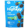HighKey, No Sugar Added Keto Certified Gluten Free Mini Cookies, Chocolate Mint, 2 oz (56.6 g)