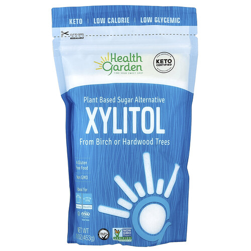 Health Garden, Xylit, natürlicher Süßstoff, 453 g