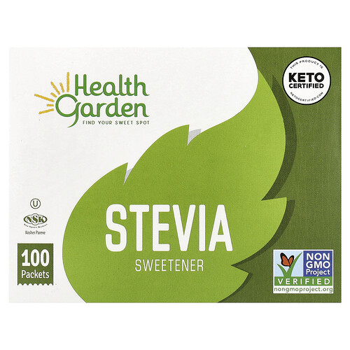 Health Garden, Stevia Sweetener, Stevia-Süßstoff, 100 Päckchen