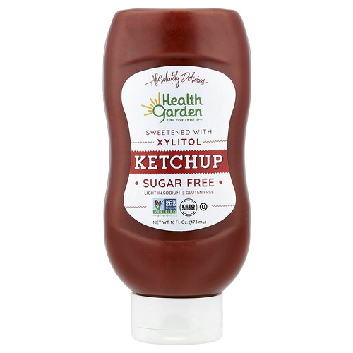 Health Garden, Ketchup, zuckerfrei, 473 ml