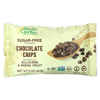 Health Garden, Čokoládové lupínky, bez cukru, 227 g
