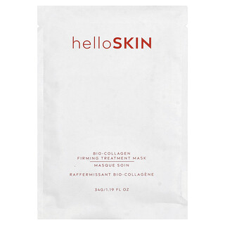 HelloSkin, Bio-Collagen Firming Treatment Beauty Mask, 1 Sheet, 34 g (1.19 fl oz)