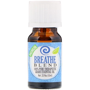 Отзывы о Healing Solutions, 100% Pure Therapeutic Grade Essential Oil, Breathe Blend, 0.33 fl oz (10 ml)