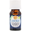 Healing Solutions, 100% 순수 테라피 등급 에센셜 오일, 굳 나이트 블랜드, 0.33 fl oz (10 ml)