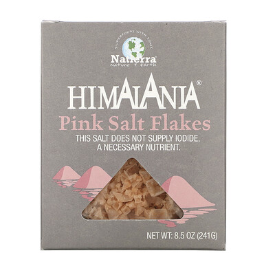Natierra Himalania, Pink Salt Flakes, 8.5 oz (241 g)