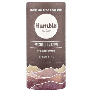 Humble Brands, एल्यूमीनियम फ्री डिओडोरेंट, पचौली और कोपल, 75 g