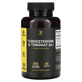 Humanx, 土克甾酮和東革阿里，900 毫克，60 粒膠囊（每粒膠囊 450 毫克）