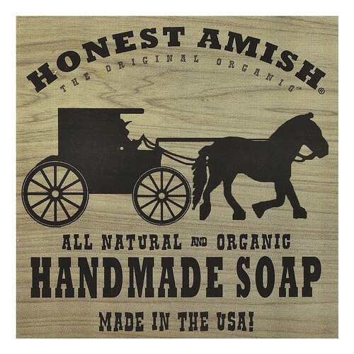 Honest Amish, Handgemaakte zeep, Fisherman's Drop, 1 stuk