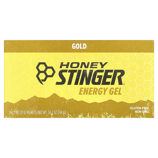 Honey Stinger, Energigel, guld, 24 pakker, 31 g pr. stk.
