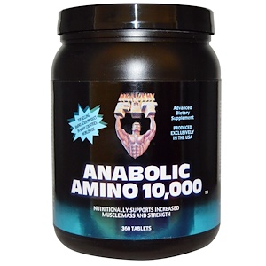 Купить Healthy N Fit, Anabolic Amino 10,000, 360 таблеток  на IHerb
