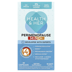 Perimenopause Mind+, 30 капсул