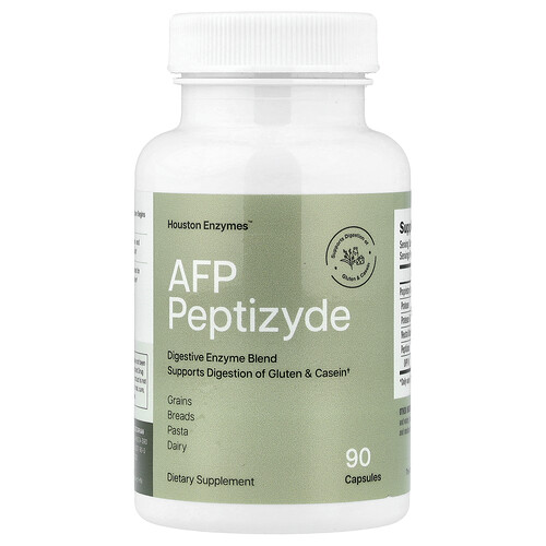 Houston Enzymes AFP Peptizyde, 90 Capsules