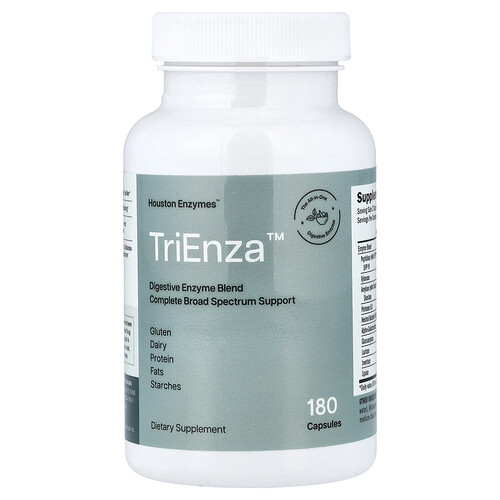 Houston Enzymes TriEnza®, 180 Capsules