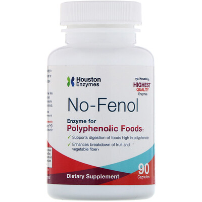 Houston Enzymes No-Fenol, 90 капсул