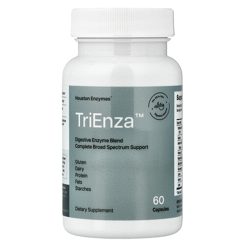 Houston Enzymes TriEnza™, 60 Capsules