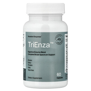Houston Enzymes, TriEnza™, 60 capsules
