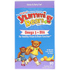 Hero Nutritional Products, Yummi Bears, Omega 3 + DHA, Natural Fruit Flavors, 90 Gummy Bears