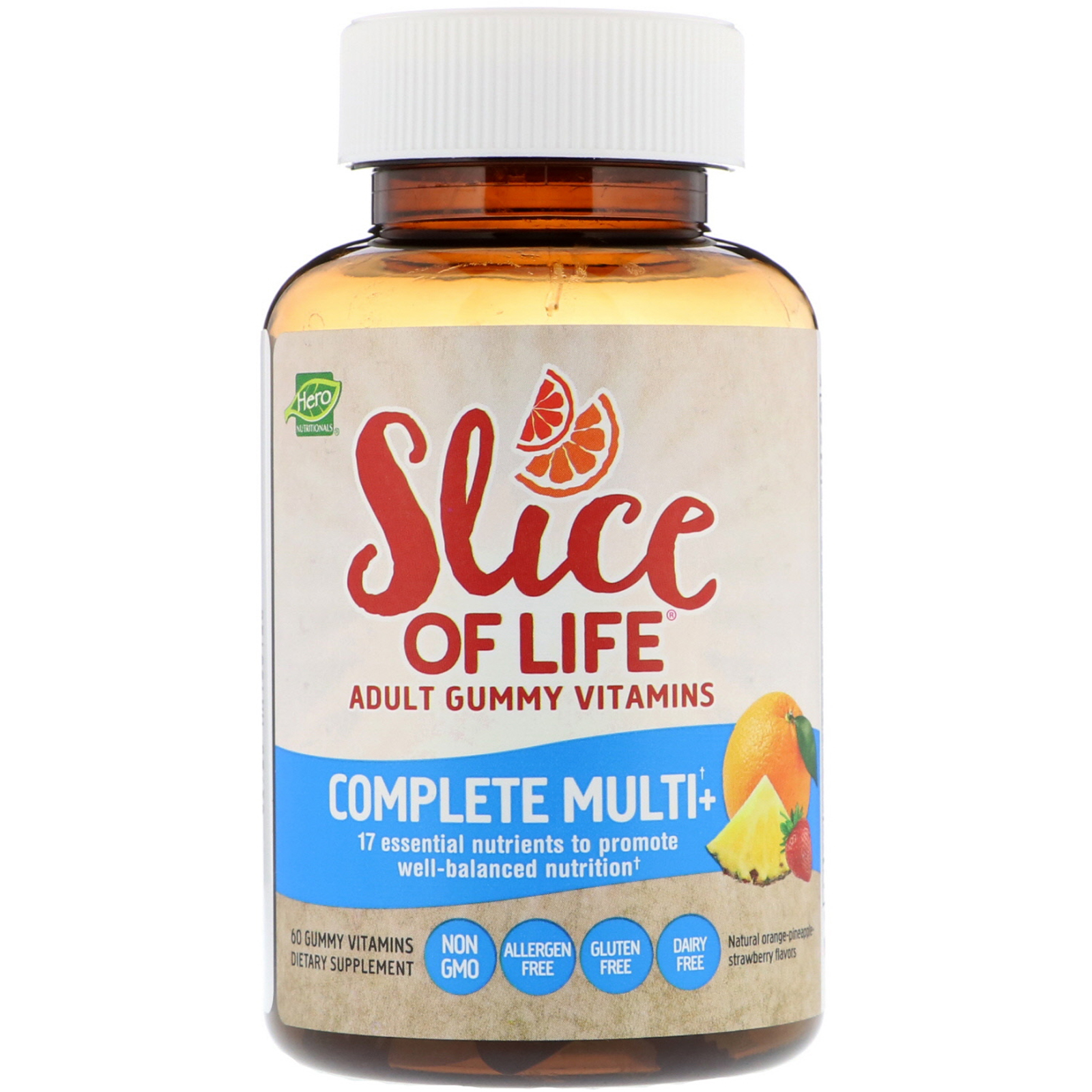 Hero Nutritional Products Slice Of Life Adult Gummy Vitamins