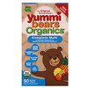 Hero Nutritional Products, 美味熊有機食品，多面複合維生素，有機草莓、柳丁與鳳梨味，90 粒美味熊