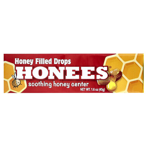 Honees Honey Filled Drops, 1.6 oz (45 g)