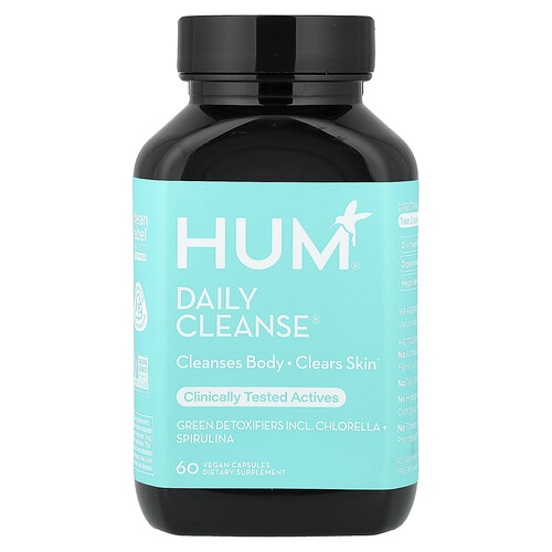 Hum Nutrition Daily Cleanse®, 60 Vegan Capsules