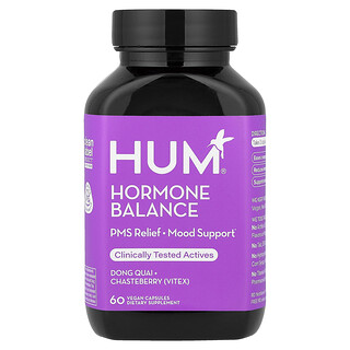 HUM Nutrition, Hormone Balance, 60 Vegan Capsules
