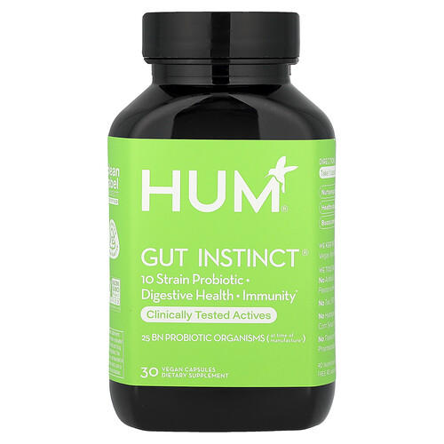 HUM Nutrition, Gut Instinct, 30 vegane Kapseln