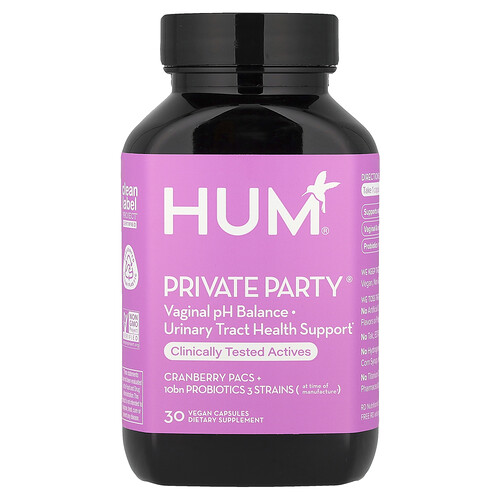 Hum Nutrition Private Party®, 30 Vegan Capsules