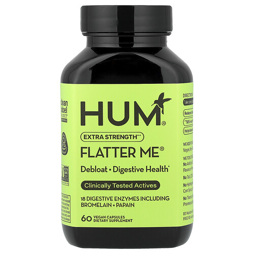 Hum Nutrition Flatter Me®, 60 Vegan Capsules