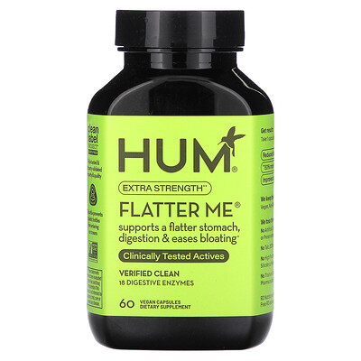 Hum Nutrition , Flatter Me, 60 Vegan Capsules