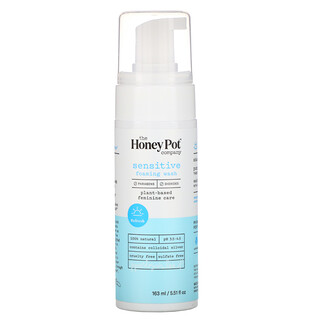 The Honey Pot Company, 敏感泡沫洗髮液，5.51 液量盎司（163 毫升）