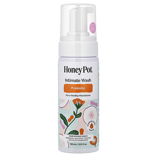 The Honey Pot Company, Intimtvätt, prebiotisk, 163 ml