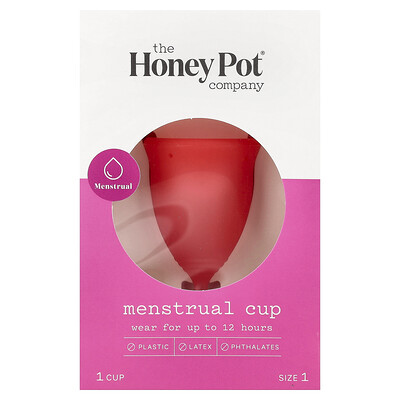 The Honey Pot Company, Copa menstrual, Talla 1`` 1 taza