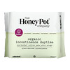 The Honey Pot Company, Organic Incontinence Daytime, Non-herbal Cotton Pads With Wings, 16 Count