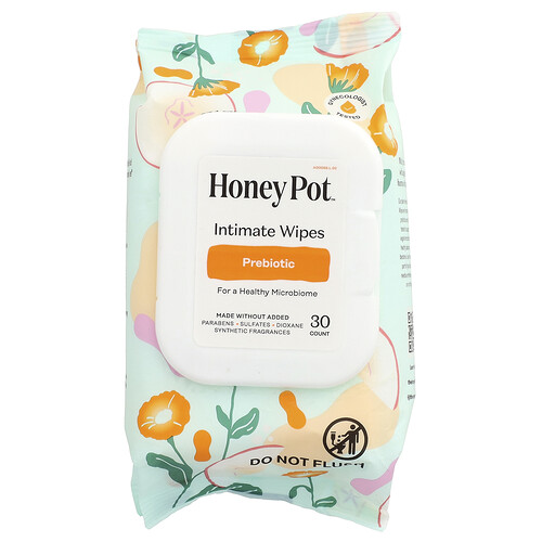 The Honey Pot Company, Intimtücher, präbiotisch, 30