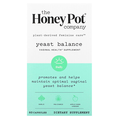 The Honey Pot Company Дрожжевой баланс, 60 капсул