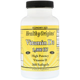 Отзывы о Healthy Origins, Витамин D3, 1000 МЕ, 360 гелевых капсул