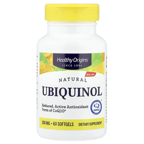 Healthy Origins, Natural Ubiquinol, 100 mg, 60 Softgels