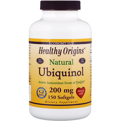 Ubiquinol, Kaneka Q+, 200 mg, 150 Softgels