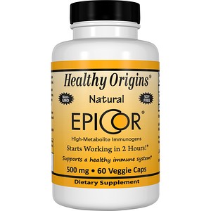 Healthy Origins, EpiCor, 500 мг, 60 капсул