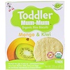 Hot Kid, Toddler Mum-Mum, Organic Rice Biscuits, Mango & Kiwi, 12 Packs, 2.12 oz (60 g)
