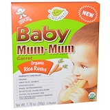 Hot Kid, Baby Mum-Mum, органические рисовые сухарики, морковь, 24 сухарика, 1,76 унции (50 г) отзывы