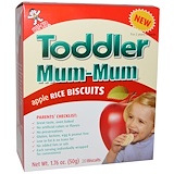 Hot Kid, Toddler Mum-Mum, яблочное, рисовое печенье, 20 печений, 1,76 унции (50 г) отзывы