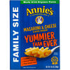 Annie's Homegrown‏, Macaroni & Cheese, Family Size, Classic Cheddar, 10.5 oz (298 g)