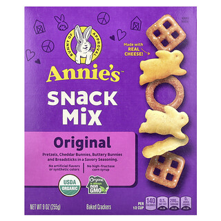Annie's Homegrown, Mélange pour en-cas, Original, 255 g