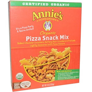 Annie's Homegrown, Органическая смесь для приготовления пиццы, 9 унций (255 г)