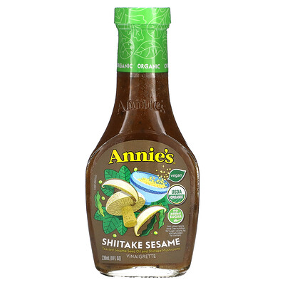 

Annie's Homegrown Organic Shiitake Sesame Vinaigrette 8 fl oz (236 ml)