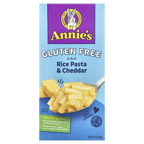 Annie's Homegrown Rice Pasta & Cheddar, 6 oz (170 g)